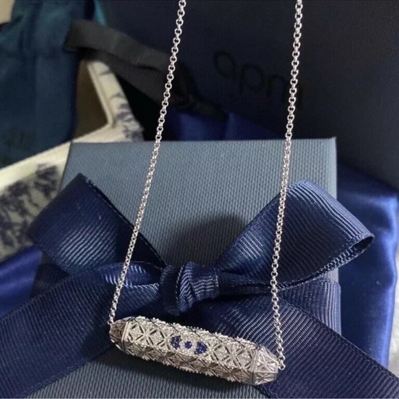 Evil Eye Spinner Necklace - Picture 2 of 9